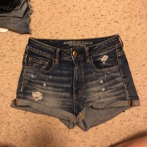 American Eagle Hi-Rise Shortie